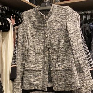Karl Lagerfeld black and grey xs sweater